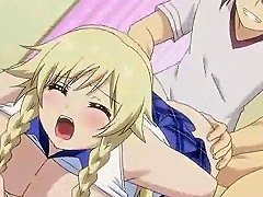 Animated Blonde With Large Breasts Receives Vigorous Penetration